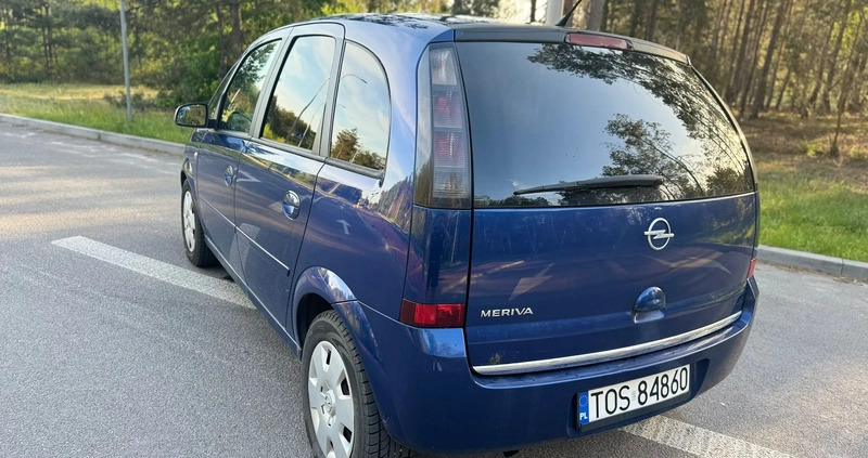 Opel Meriva cena 6900 przebieg: 150490, rok produkcji 2007 z Pogorzela małe 529